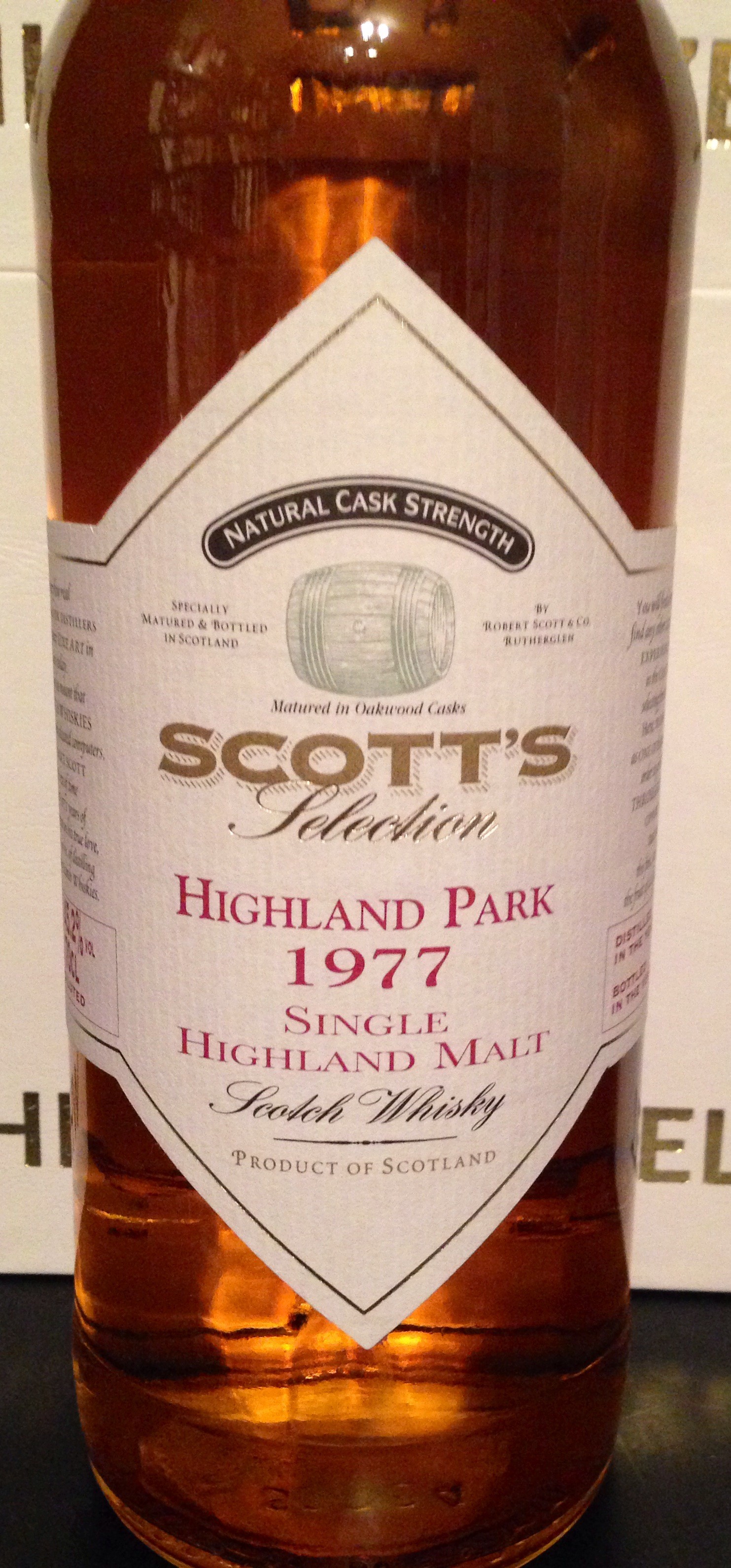 Highland Park 26 Years Old '1977'