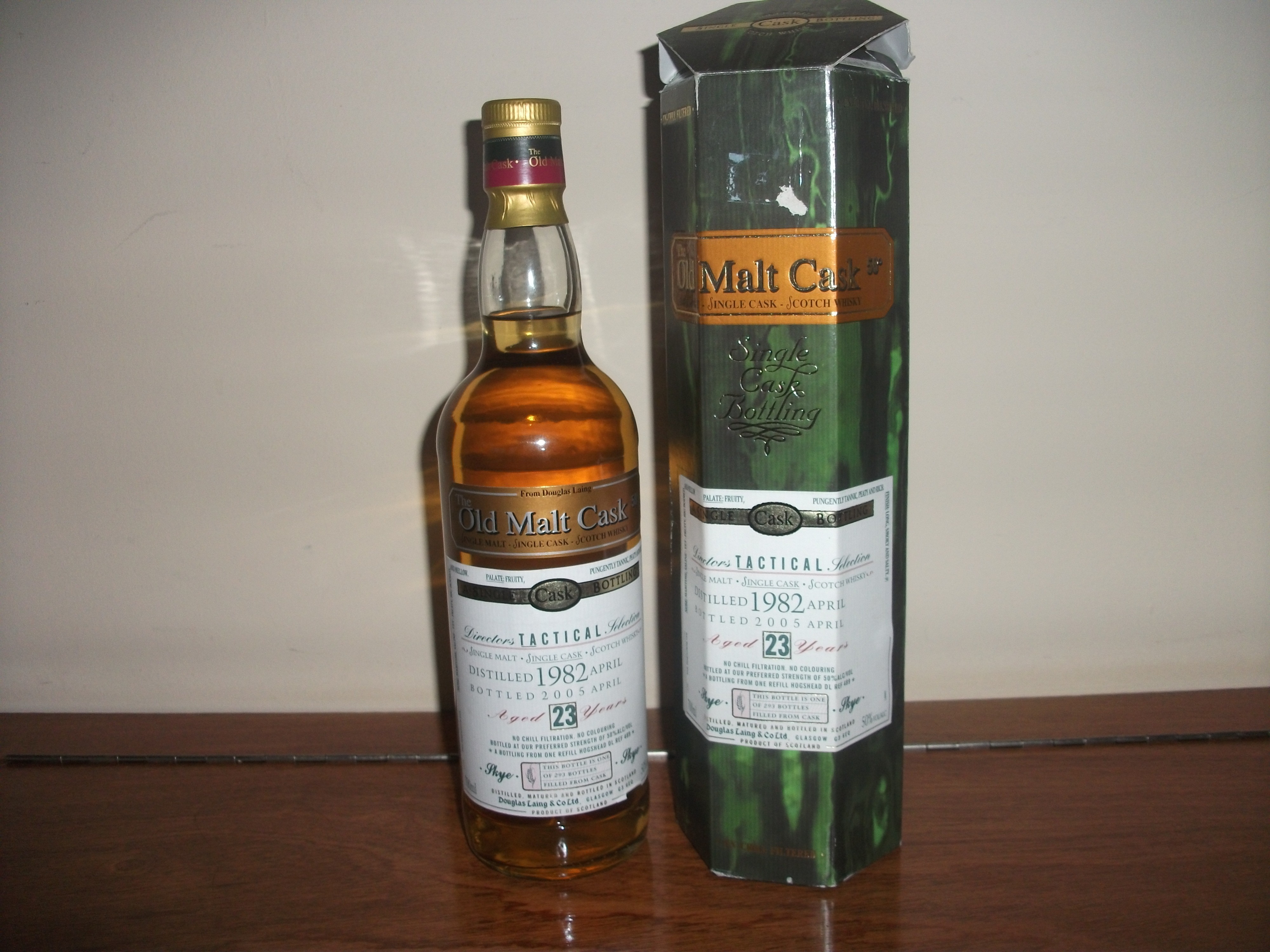 TALISKER 23 YEAR OLD SINGLE MALT