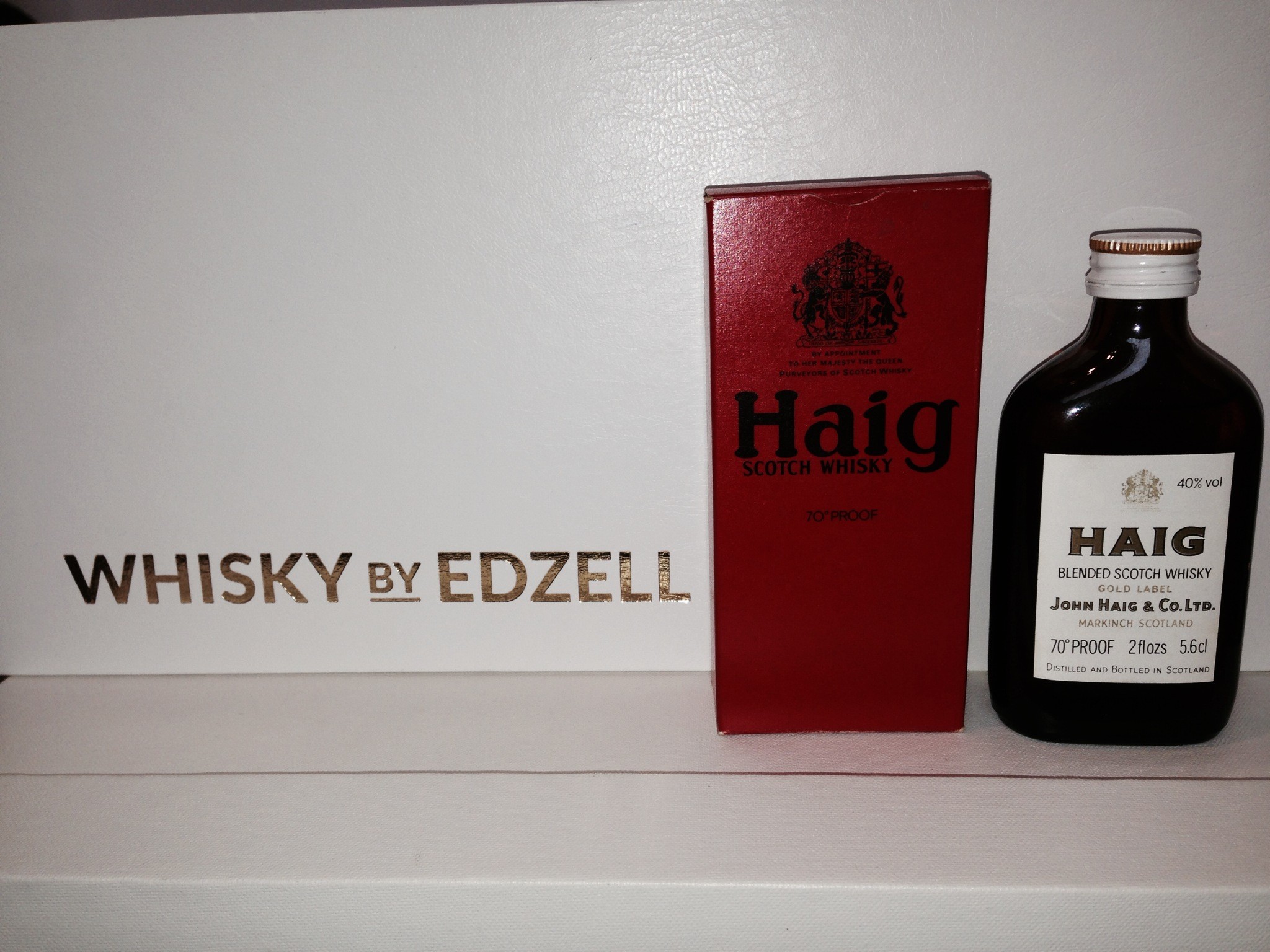 Haig Scotch Miniature. Very Old & Rare 1950c