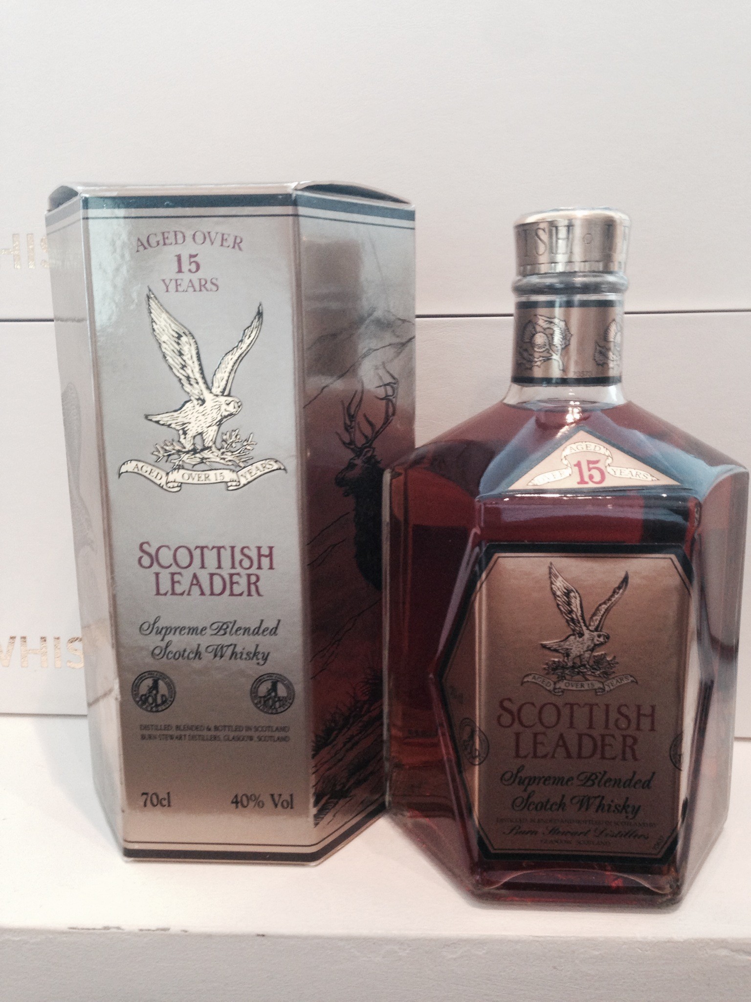 Scottish Leader 15 Year Old Signed by Distillery Manager