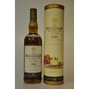 Macallan 18  year old single Speyside Malt whisky 1981 "old Bottle"